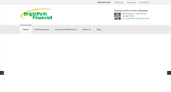 Desktop Screenshot of brightpathfinancialcorp.com