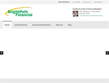 Tablet Screenshot of brightpathfinancialcorp.com